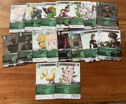Final Fantasy TCG Opus XII (12) Bundle. 121 Cards, Non Foil, No Duplicates. - Image 4