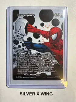 Comeuppance Borderless x1, MTG, Spiderman, MAR, Magic the Gathering, NM - Image 1