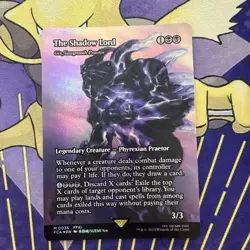 MTG The Shadow Lord Gix, Yawgmoth Praetor Final Fantasy Mythic Showcase FOIL - Image 2