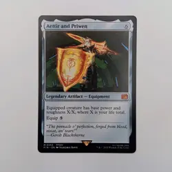 Aettir and Priwen MTG Mythic Rare Magic: The Gathering Final Fantasy Equipment - Image 1