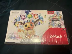 Pokemon Scarlet & Violet Prismatic Evolution Booster Bundle 2 Pack, New Sealed - Image 1