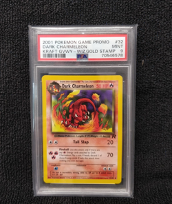 2001 Pokemon Team Rocket Promo Dark Charmeleon "Gold W Stamp" Kraft MINT PSA 9 - Image 3