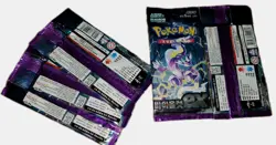 Pokemon TCG SCARLET & VIOLET EX Korean, 5 factory sealed booster packs. - Image 3