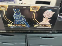 POKEMON MEGA EVOLUTION ELITE TRAINER BOX LOT Lucario & Gardevoir ETB SEALED! NEW - Image 1