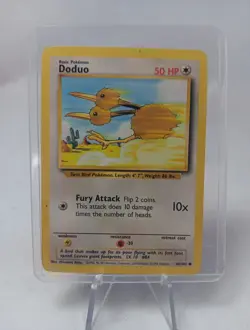 Pokemon TCG Doduo Base Set 48/102 Regular Unlimited Common NM MINT - Image 1