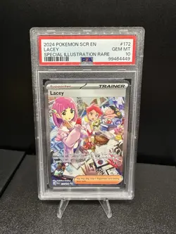 Lacey Stellar Crown Holo Special Illustration Rare Card 172/142 Sv07 Psa 10 - Image 1