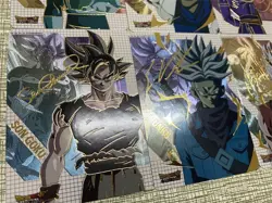 8×Dragon Ball Doujin Card Golden Series Goddess Stroy Waifu Custom Holo Foil - Image 3