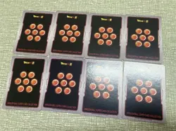 8×Dragon Ball Doujin Card Golden Series Goddess Stroy Waifu Custom Holo Foil - Image 5