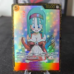 Bulma Dragon Ball Doujin Card Christmas Series 7 Goddess Stroy Waifu Custom - Image 1