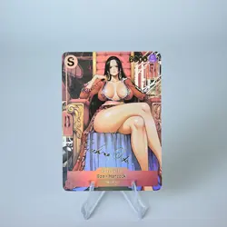 One Piece Doujin Card Boa Hancock Shichibukai Goddess Waifu Custom DIY - Image 2