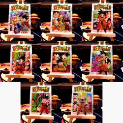 8×Dragon Ball Doujin Card Cover Series B Goddess Waifu Custom Holo Foil - Image 1
