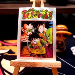 8×Dragon Ball Doujin Card Cover Series B Goddess Waifu Custom Holo Foil - Image 5