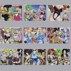 39×Dragon Ball Doujin Card Android 18 Chichi Bulma Videl Custom DIY ALL - Image 4