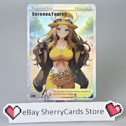 Serena cos Tauros Doujin Card Trainer Cos Series Goddess Custom DIY - Image 1