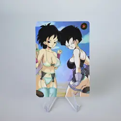 20×Dragon Ball Doujin Card Android 18 Bulma Chichi Launch Videl Mai Custom DIY - Image 4