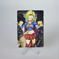 20×Dragon Ball Doujin Card Android 18 Bulma Chichi Launch Videl Mai Custom DIY - Image 5