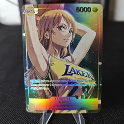 9×One Piece Dragon Ball ACG Waifu Cos Lakers Doujin Cards Sexy Custom Anime Holo - Image 3