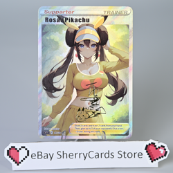 Rosa cos Pikachu Doujin Card Trainer Cos Series Goddess Sherry Custom DIY - Image 1