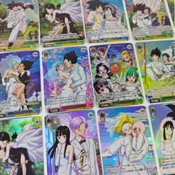27×Dragon Ball Doujin Card Marriage Series 1+2+3 Goddess Waifu Sherry Custom DIY - Image 2