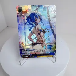 Hoshimachi Suisei Doujin Card Hololive New Series 5 goddess Waifu Custom DIY - Image 1