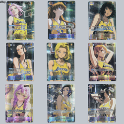 9×One Piece Cos Lakers Dragon Ball ACG Waifu Doujin Cards Sexy Custom Gauzeflash - Image 1