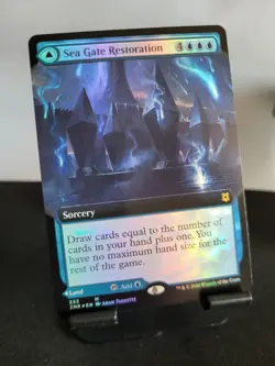 Sea Gate Restoration/Sea Gate Reborn Foil Ext Zendikar Rising NM ENG MTG - Image 1