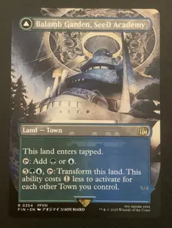 Balamb Garden, SeeD Academy - R 0354 Borderless - MTG - Final Fantasy - Image 1