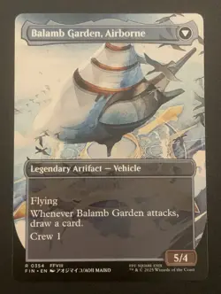 Balamb Garden, SeeD Academy - R 0354 Borderless - MTG - Final Fantasy - Image 2
