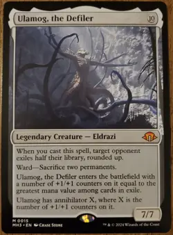 MTG - Ulamog, the Defiler - Modern Horizons 3 (0015) NM - Image 2