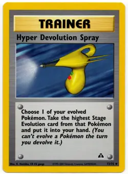 Pokemon - Neo Discovery Hyper Devolution Spray 73/75 NM - Image 1