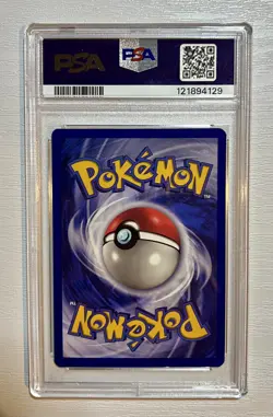 1999 Pokemon Black Star Movie Promo PIKACHU #4 PSA 8 NM-MT! - Image 2