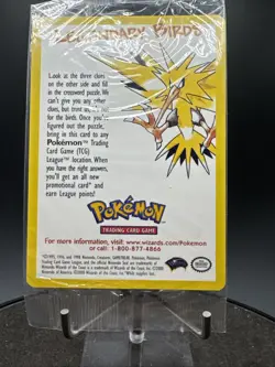 pokemon sealed legendary bird, Mint Condition Never Opened, black star promo - Image 4