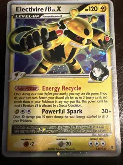 Electivire FB LV.X 144/147 Supreme Victors Holo Pokemon TCG 2009 DMG - Image 1