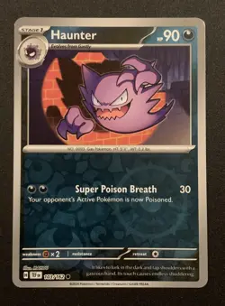 Haunter - 103/162 - Reverse Holo Common - SV5: Temporal Forces - Pokemon TCG - Image 1