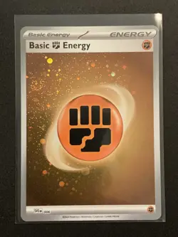 Basic Fighting Energy (Cosmos Holo) - SVEen 006 - S&V: 151 Pokemon TCG - Image 1