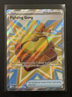 Fighting Gong 168/132 - Ultra Rare - Mega Evolution Base Set - Pokemon TCG - Image 1