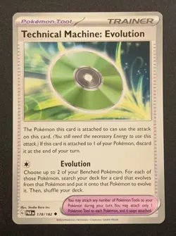 Tecnical Machine: Evolution - 178/182 - Uncommon - Paradox Rift - Pokemon TCG - Image 1