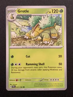 Grotle - 011/162 - Common - SV5: Temporal Forces - Pokemon TCG - Image 1