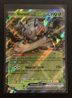 Durant EX - 004/191 - Double Rare - SV08: Surging Sparks - Pokemon TCG - Image 1