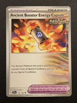 Ancient Booster Energy Capsule - 140/162 - SV5: Temporal Forces - Pokemon TCG - Image 1