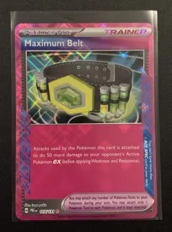 Maximum Belt 117/131 - Ace Spec - Prismatic Evolutions - Pokemon TCG - Image 1
