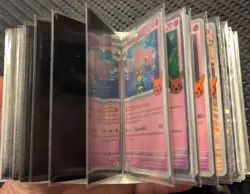 Complete 2024 Pokemon Trick Or Trade Set in Mini Binder - Image 2