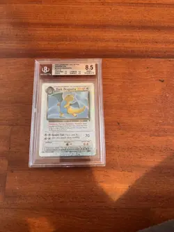 Dark Dragonite Reverse Holo Pokemon BGS 8.5 Legendary Collection #5 2002 NO PSA - Image 1