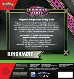 Pokemon TCG Shrouded Fable Kingambit Illustration Collection Box - Brand New - Image 4
