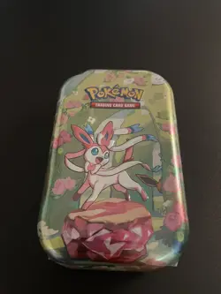 Pokemon TCG: Prismatic Evolutions - Mini Tin - Sylveon Art - Sealed New - Image 3