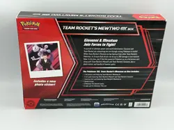 Pokemon TCG: Team Rocket's Mewtwo ex Box - Image 2