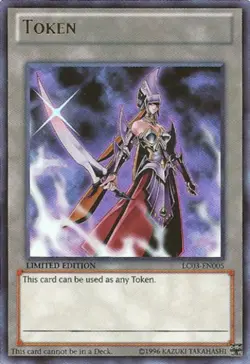Yugioh! LP Emissary of Darkness Token - LC03-EN005 - Ultra Rare - Limited Editio - Image 1