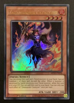 Zalamander Catalyzer - MP23-EN216 - Ultra Rare - 1st Edition - YuGiOh TCG - Image 1