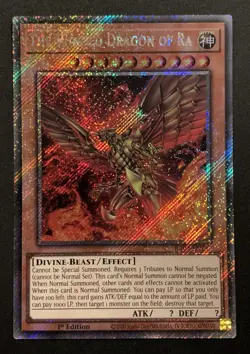 The WInged Dragon of Ra - RA03-EN137 - Platimun Secret Rare - 1st Ed - YuGiOh - Image 1