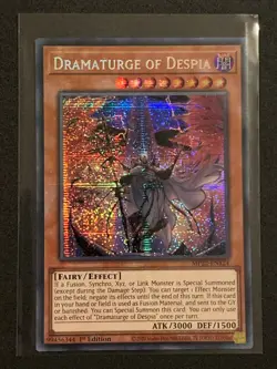 Dramaturge of Despia | MP22-EN124 | Prismatic Secret Rare | 1st Edition | YuGiOh - Image 1